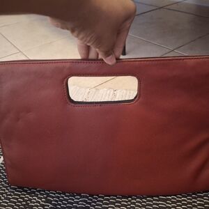 Chic Red Women's Clutch